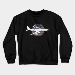 E-3 Sentry Early Warning Aircraft Crewneck Sweatshirt